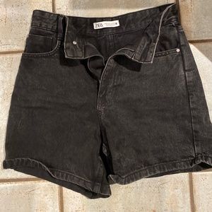 Zara Black Shorts